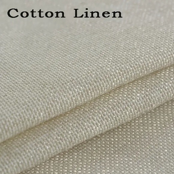 NEW MERRY CHRISTMAS VINTAGE RED TRUCK PUPPY DOG TREE LINEN PILLOW COVER 17.7" - Picture 4 of 4